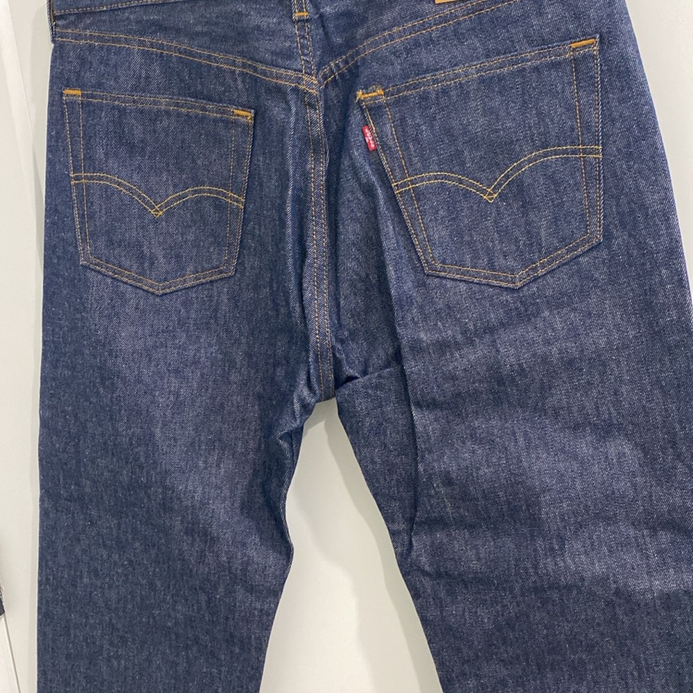 NWT SELVEDGE LEVI'S® 501® ORIGINAL SHRINK-TO-FIT™ JEANS |Size 35/36 - Picture 11 of 16